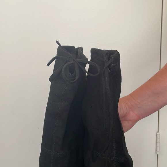Steve Madden black suede over the knee boot size 7 - Picture 4 of 10